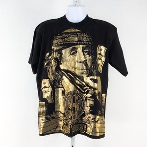 Big Tiger Ben Franklin Studded Cash Money Tee